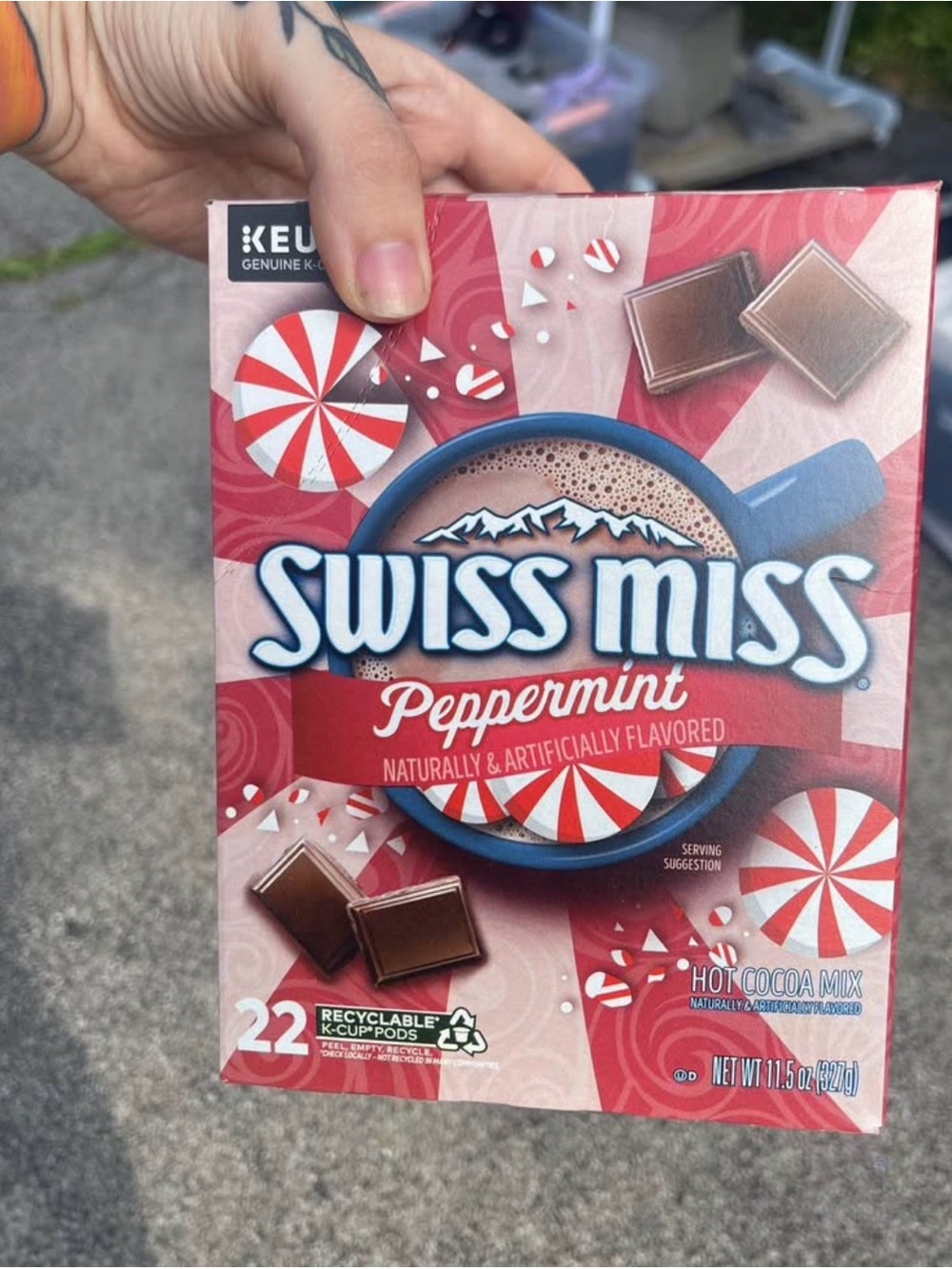 Peppermint Hot Cocoa Mix - Red Peppermint Flavor